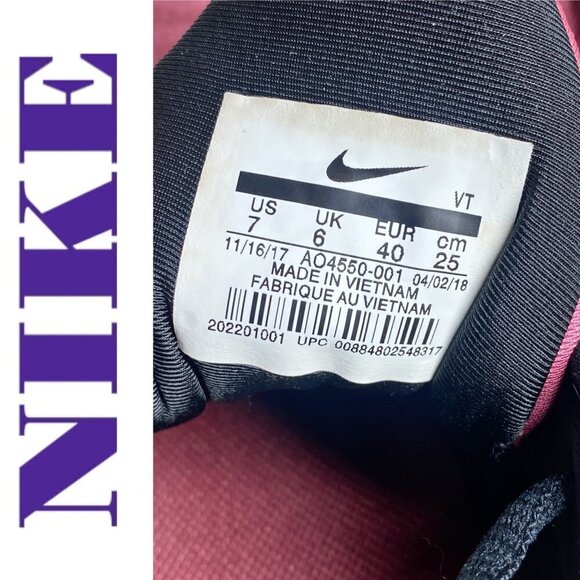 NIKE AIR Vapormax Plus Women’s Racer Blue Hyper Red Violet, Size 7 - Picture 10 of 12